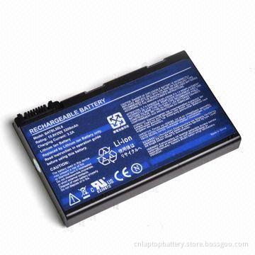 Laptop Battery for Acer Aspire 3100, 5100, BATBL50L6, TravelMate 4200 Series, 6 Cells